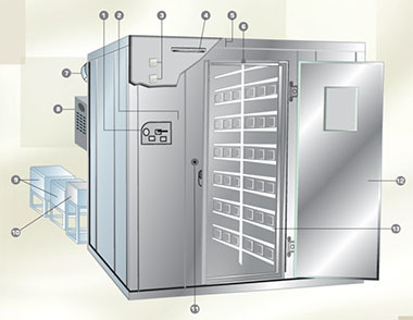 Walk-in Stability Chamber - Application: Cold Room Use
