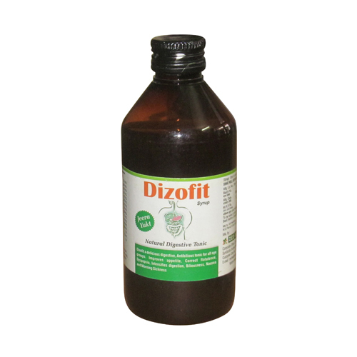 Ayurvedic Digestive Syrup - Herbal Glass Bottle 200 ml | Relieves Indigestion, Enhances Digestive Enzymes, Antioxidant Properties, Safe for All Ages