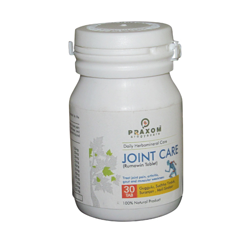 Joint Pain Relief Tablet - Herbal Tablet, 30 Count Bottle, White Color | Natural Extracts for Joint Pain, Muscle Stiffness & Improved Mobility