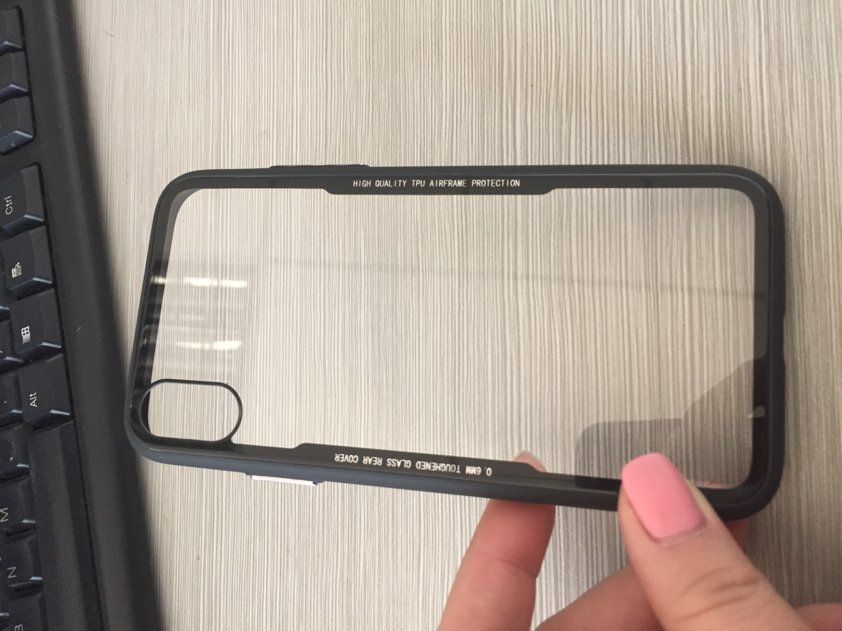 Tempered Glass Iphone Cover Display Color: Color