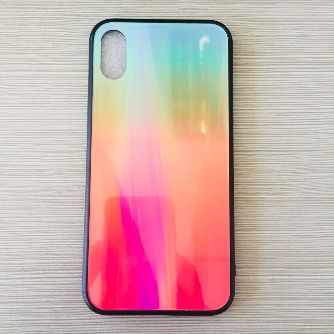 Tempered Glass Iphone Cover Display Color: Color