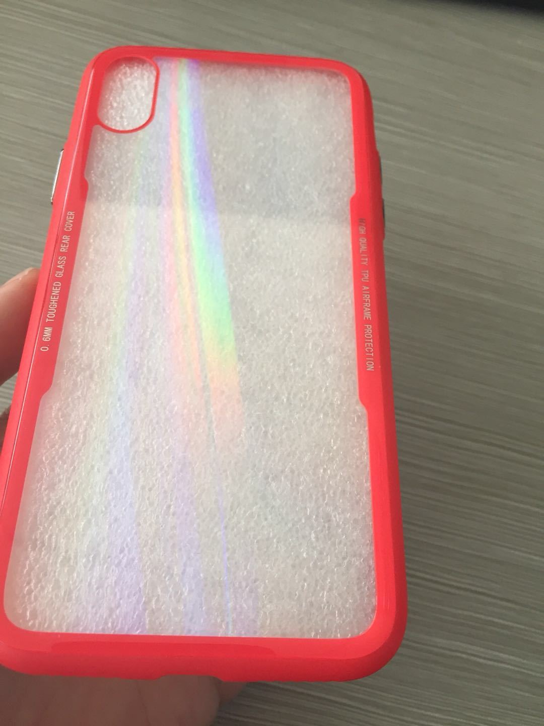 Tempered Glass Iphone Cover Display Color: Color