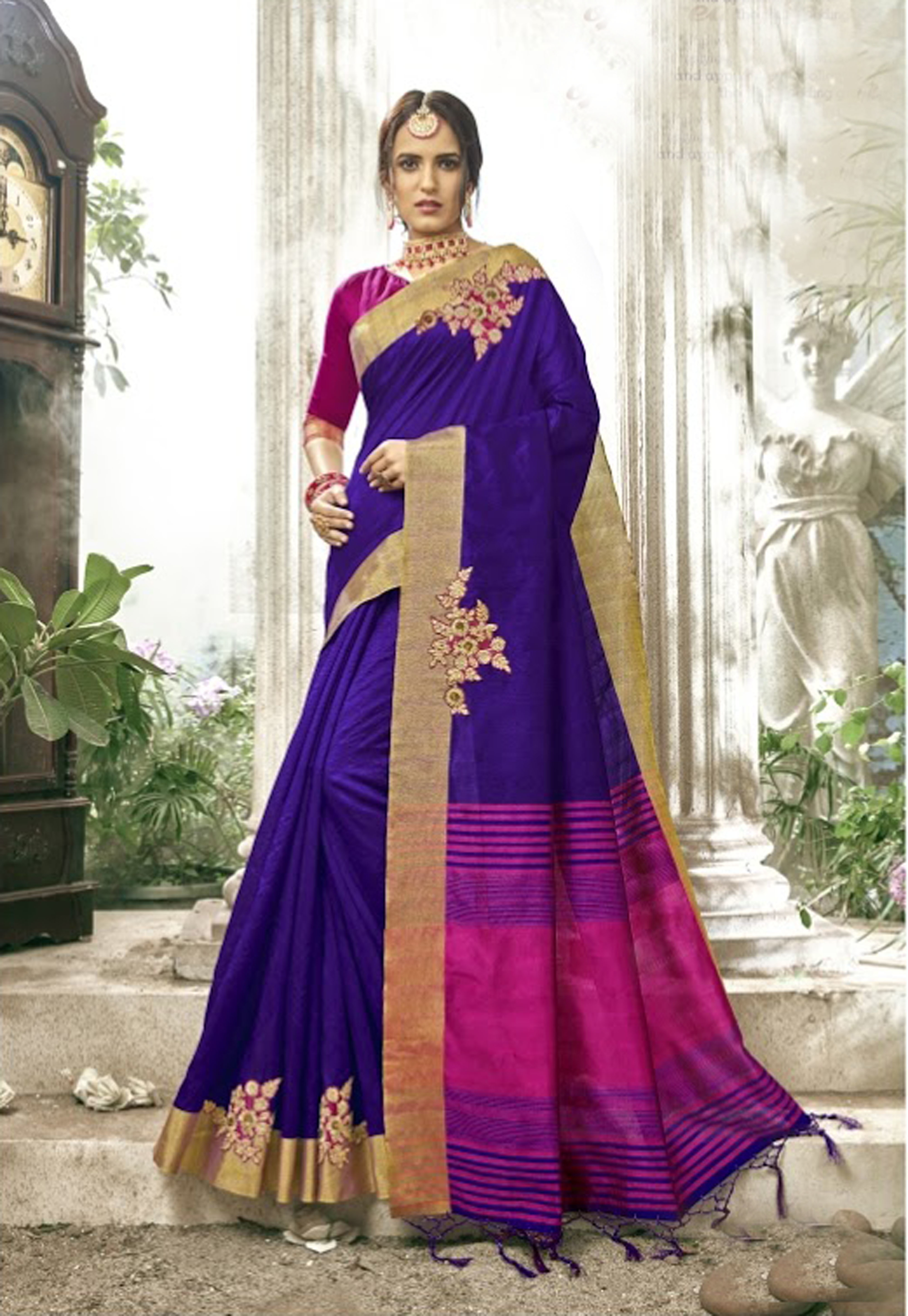 Designer Cotton Saree Age Group: All