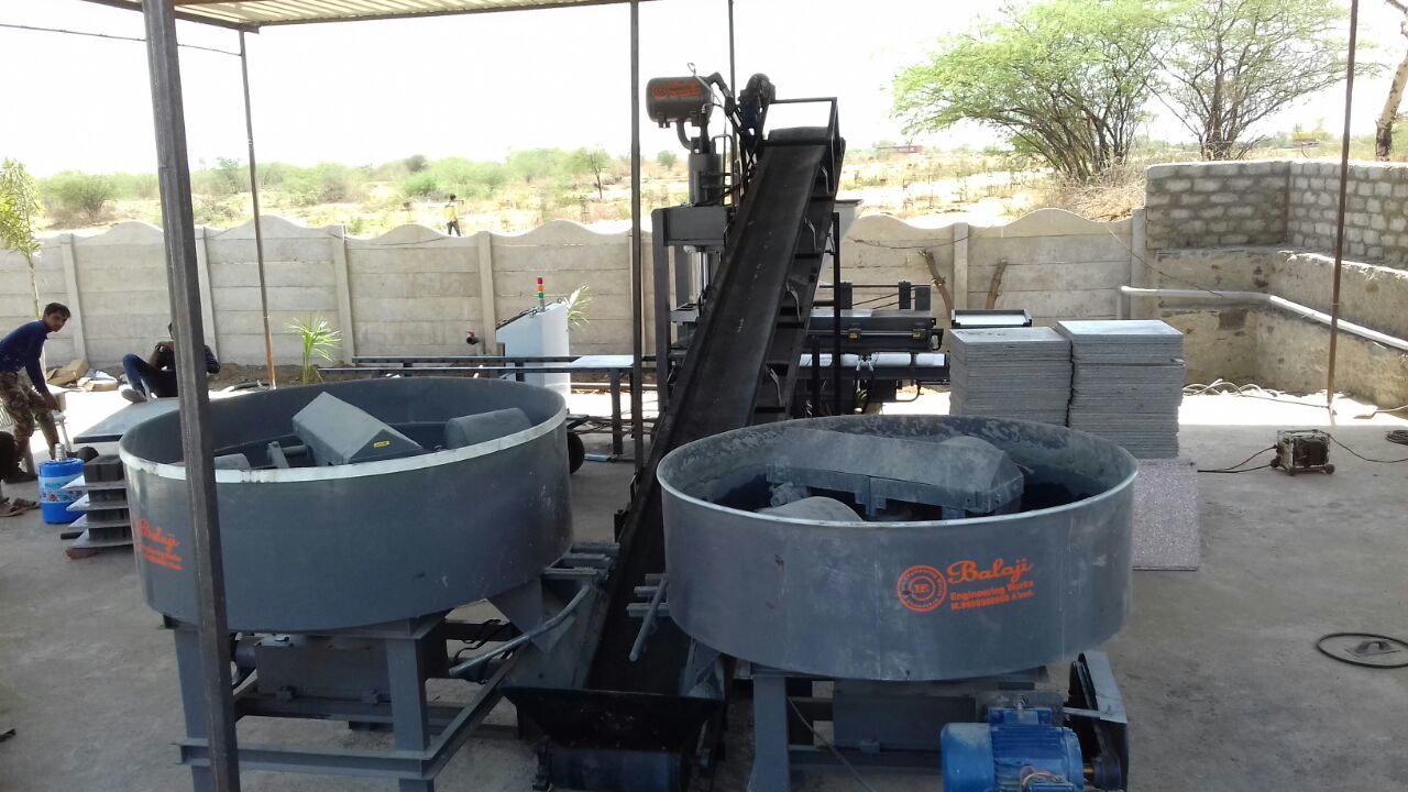 Bew - Fa200 Automatic Fly Ash Bricks Making Machine Pallet Size: 210 X 130 X 75 (Maximum As Per Party Requirement)