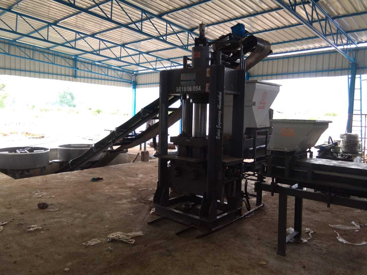 Bew - Fa80 Automatic Fly Ash Bricks Making Machine Pallet Size: 210 X 130 X 75 (Maximum As Per Party Requirement)
