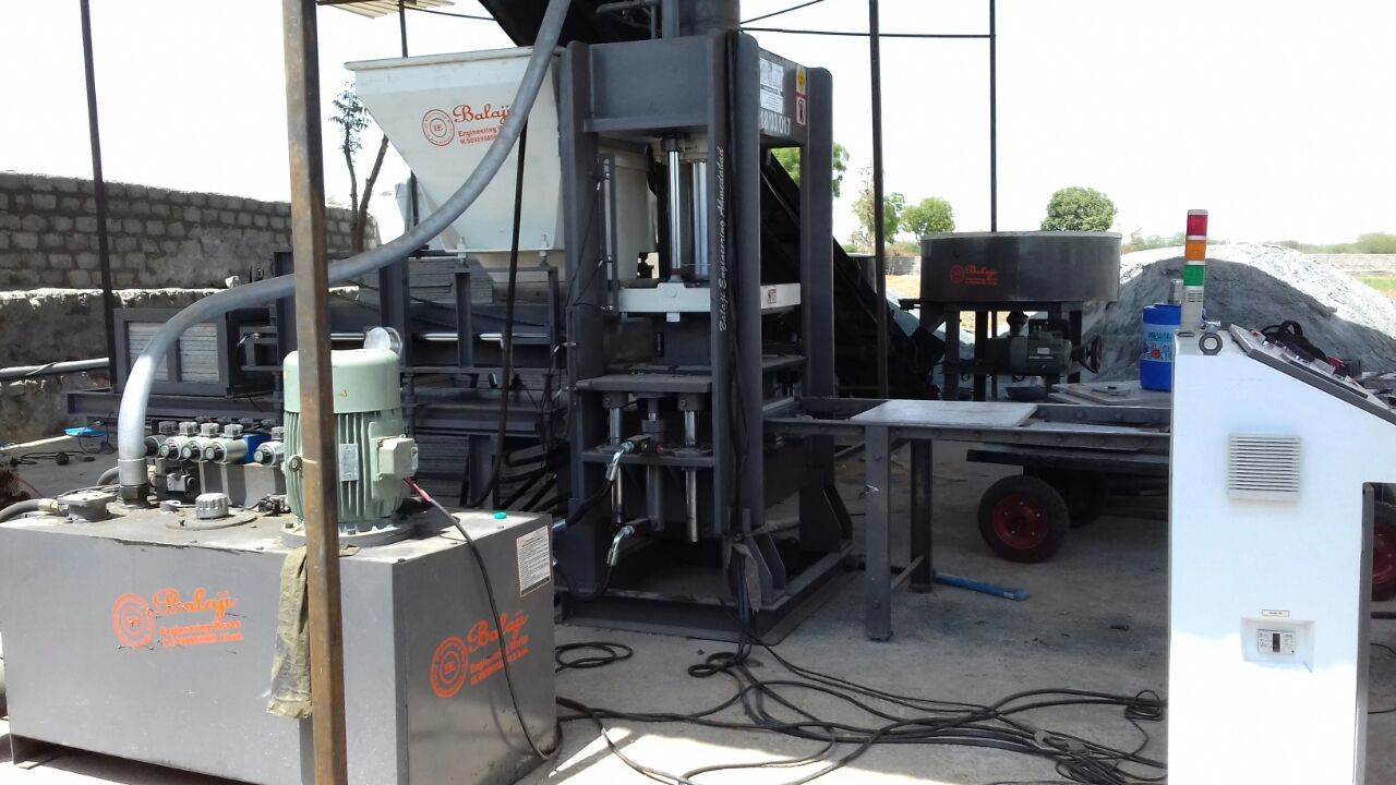 Bew - Fa80 Automatic Fly Ash Bricks Making Machine Pallet Size: 210 X 130 X 75 (Maximum As Per Party Requirement)