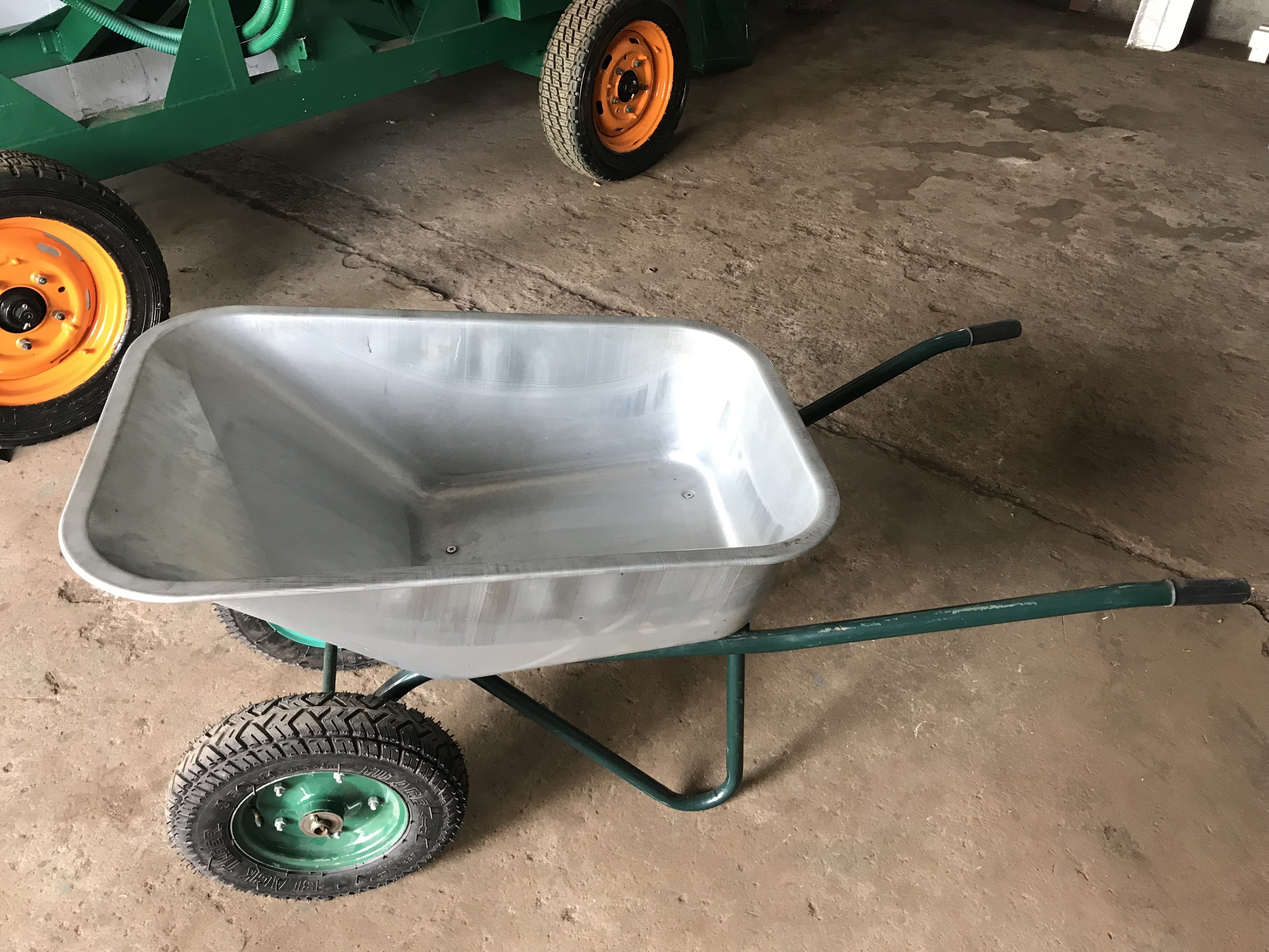 Multipurpose Double Wheel Barrow