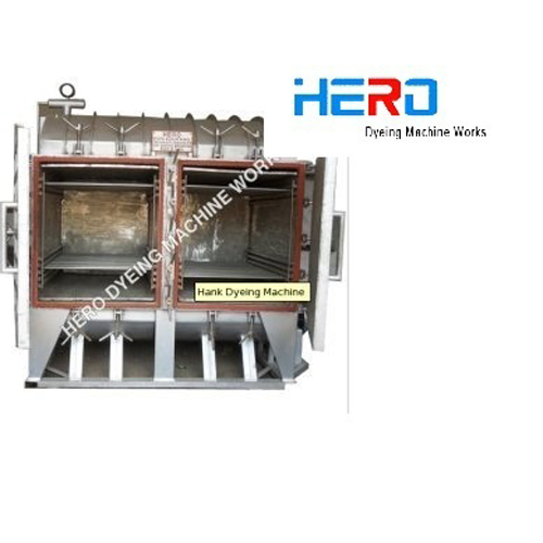 हैंक डाइंग मशीन - 6400 x 1900 x 4270 mm, 60-150 kg वजन - वोल्टेज विकल्प: 110/100/240