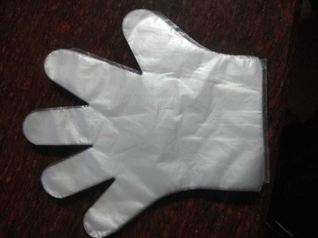 Disposable Plastic Hand Gloves - Industrial & Medical | Powdered, Recyclable, Sizes: L, M, Xl, Xxl, Xxxl, Ideal For Hospital Use
