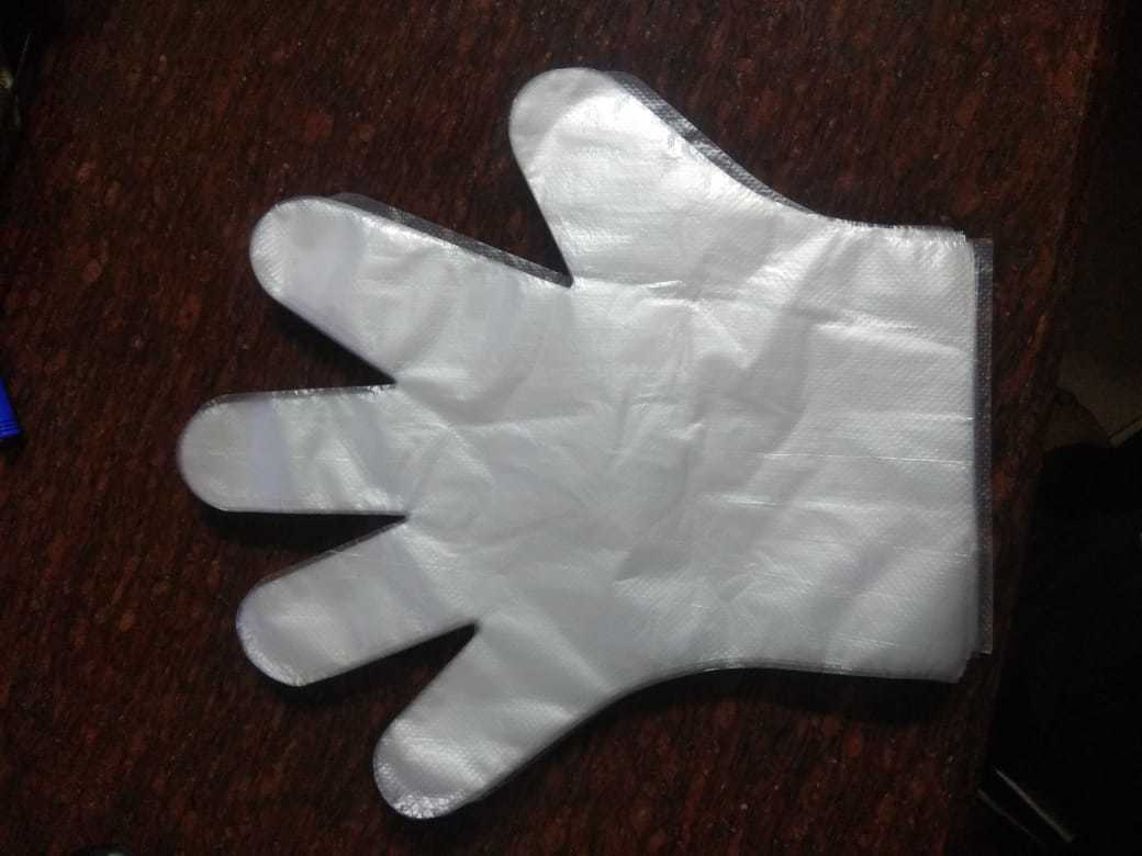 Disposable Plastic Hand Gloves - Industrial & Medical | Powdered, Recyclable, Sizes: L, M, Xl, Xxl, Xxxl, Ideal For Hospital Use