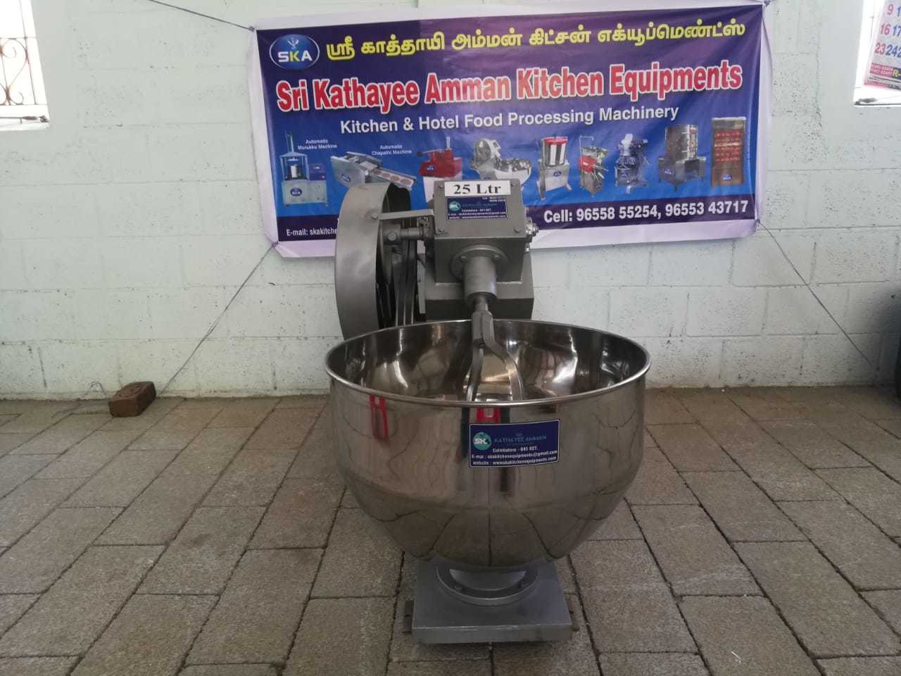 Dough Kneader - Stainless Steel, Fully Automatic, Electric Power Source | Effortless Kneading, Easy To Clean, Long Lasting Performance