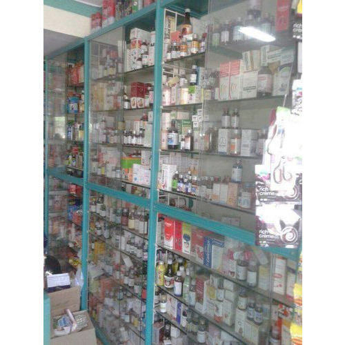 दवा डिस्प्ले रैक