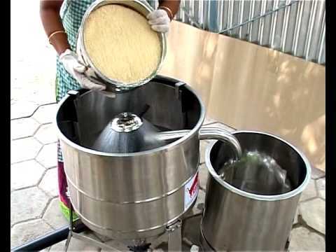 Rice Washer - 25kg Capacity, Fully Stainless Steel Food Grade | Durable, Easy Operation, Efficient Cleaning, High Capacity