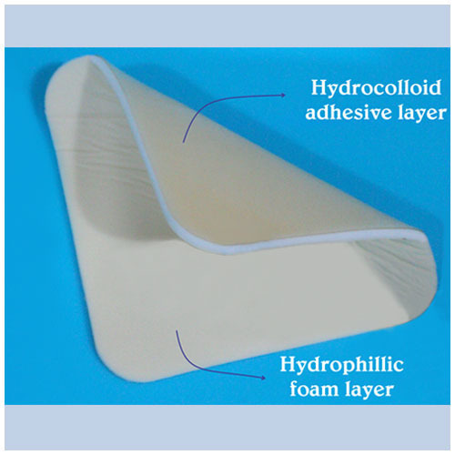 Pu Film Hydrocolloid Wound Dressing
