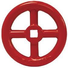 Hydrant Wheel - Metal Design, 60cm Long Handle, Silver Color | Ergonomic Grip, Jaw-like Mechanism For Efficient Hydrant Operation