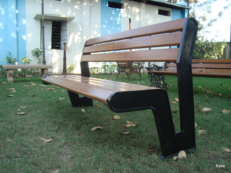 Victoria Cast Iron Garden Bench No Assembly Required