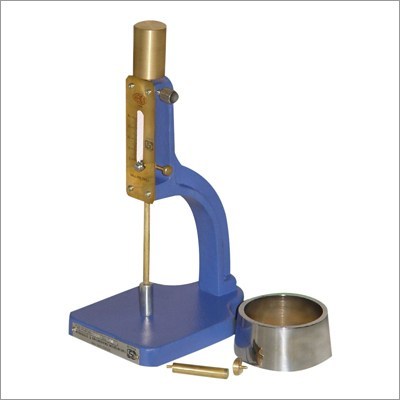 Blue Vicat Needle Apparatus With Dashpot