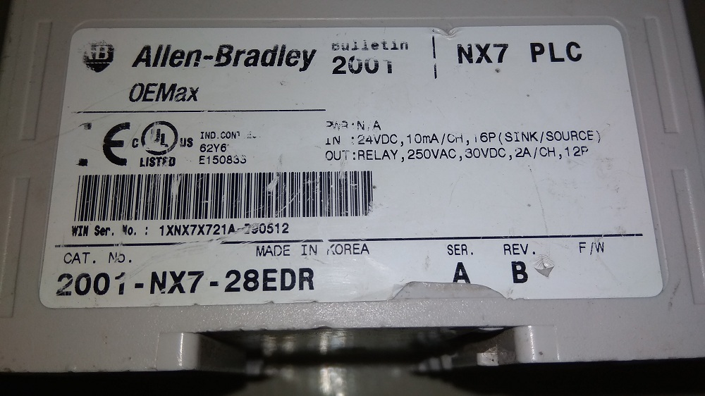 Allen Bradley Plc