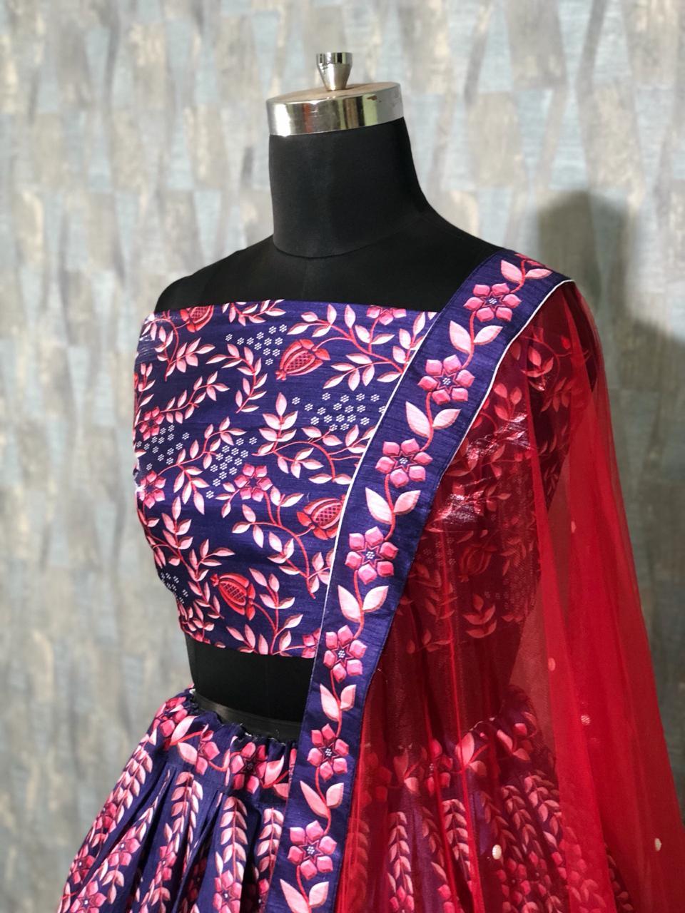 Multiple Printed Lehenga Choli