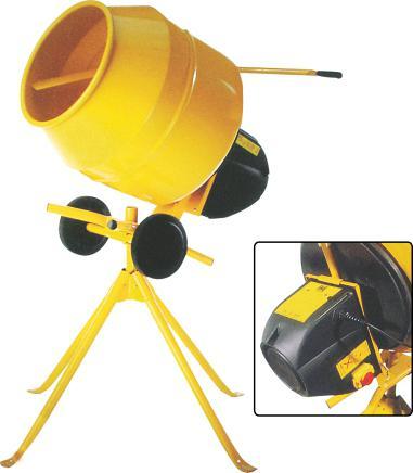 Yellow Laboratory Concrete Mixer