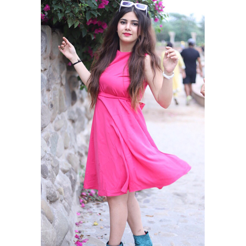 Ladies Pink Dress