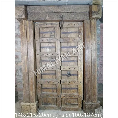 Solid Wood Teak Door