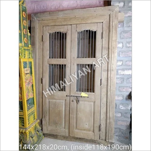 Solid Wood Teak Door