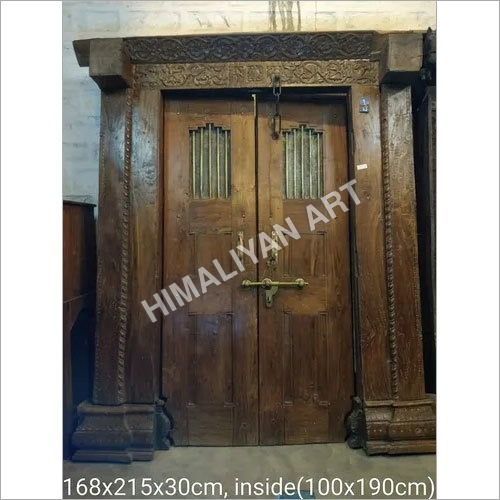 Solid Wood Teak Door