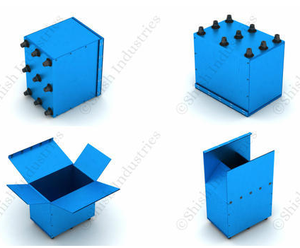 फ़ोल्ड करने योग्य पॉलीप्रोपाइलीन पैलेट