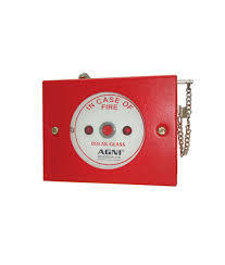 Manual Call Point - Pvc Material, 3.5 X 5 X 1.5 Mm Dimensions, Red Color | Industrial Use, 12-48 V Voltage, -10 To 50 C Temperature Range, 1 Year Warranty