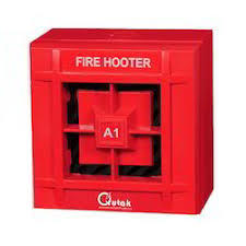 Fire Alarm Hooter - Mild Steel, 126 X 126 X 55 Mm, Red | 12/24 V, 1.2 Kg, 4 W Speaker, Industrial Usage, Wireless, Warranty Included