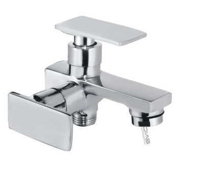 Stainless Steel 2 Way Bib Cock With Flange