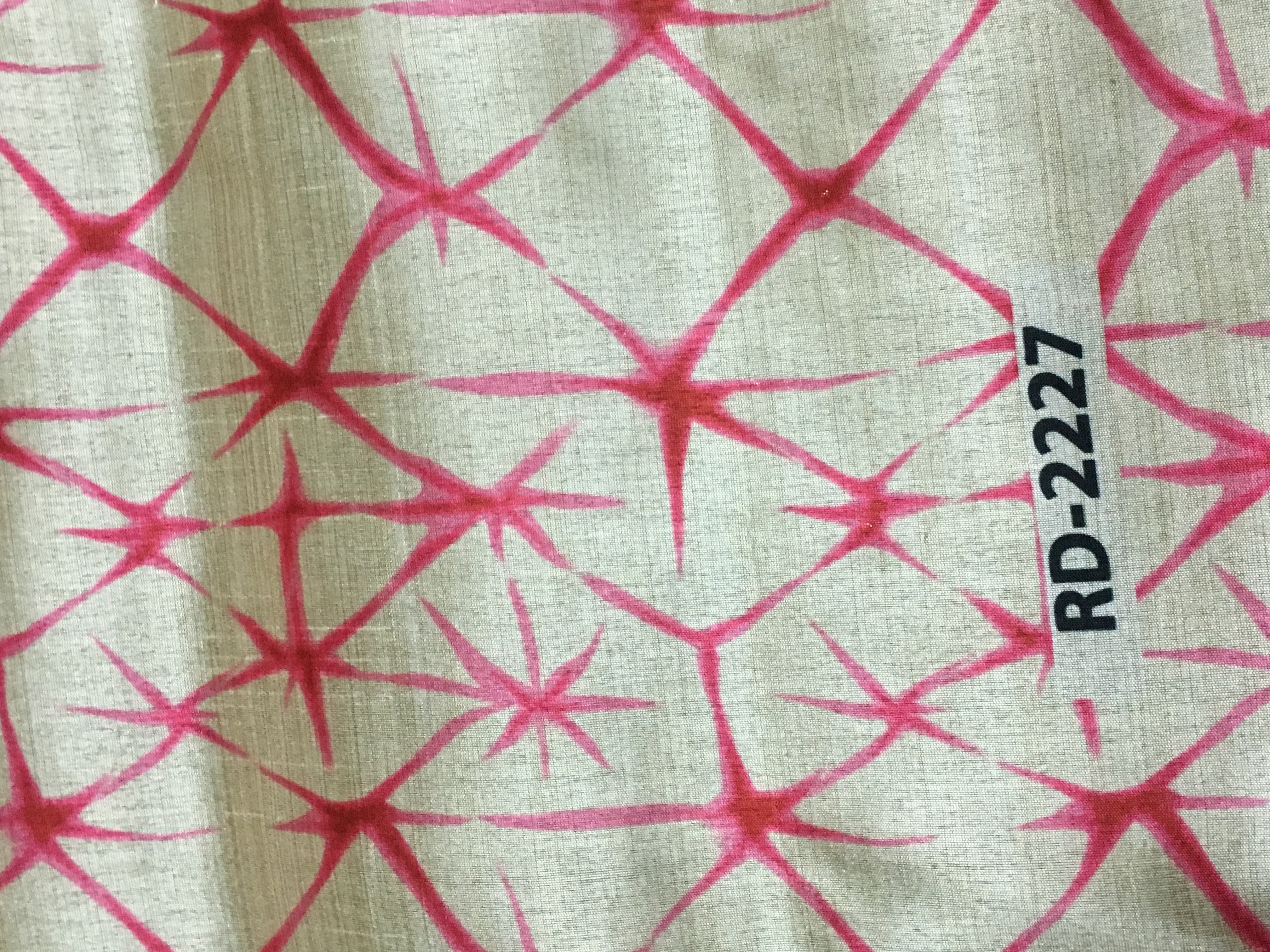 Digital Floral Print Fabric