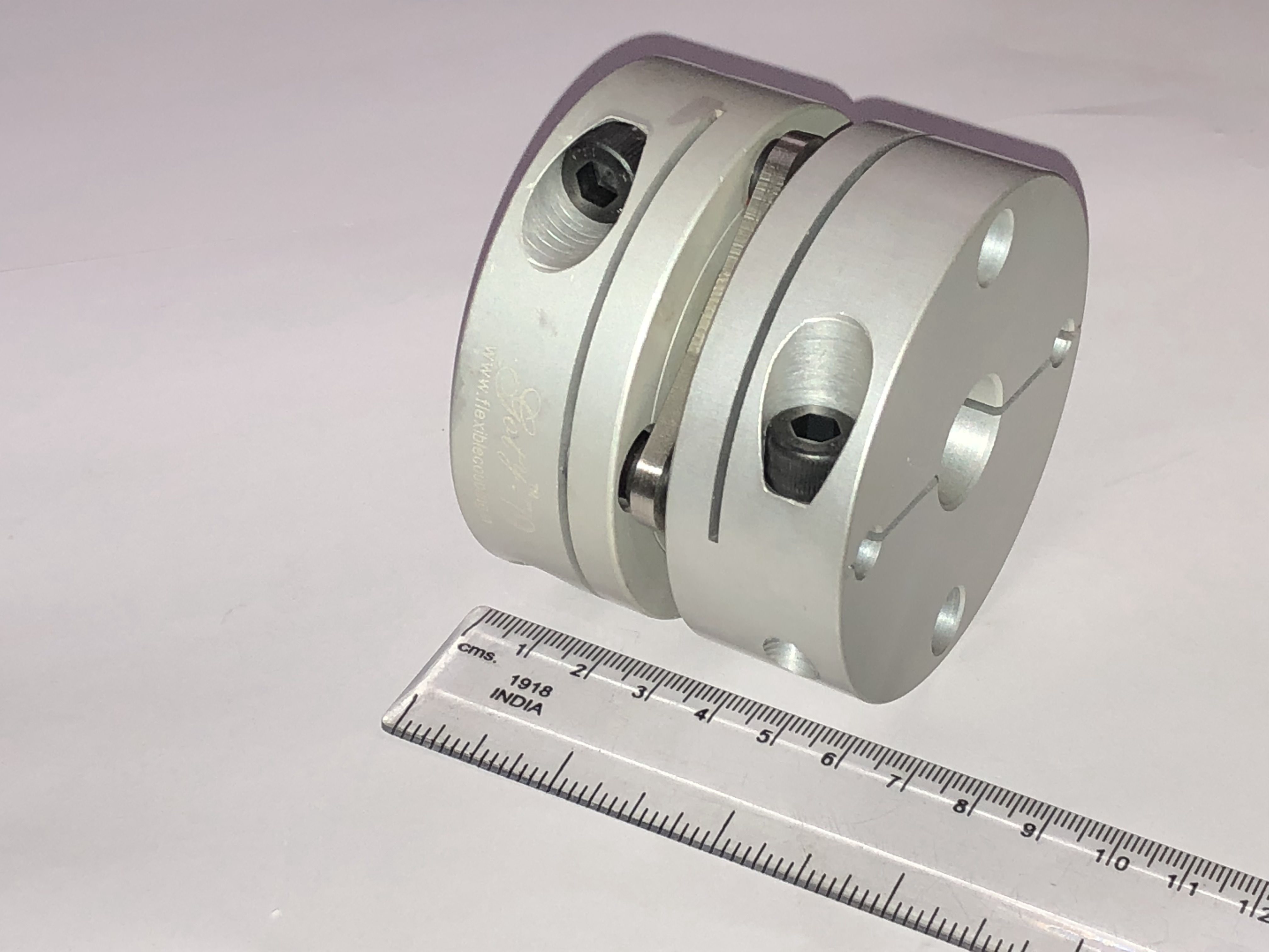 Disc Coupling - Aluminum Alloy, 5mm To 50mm Inner Diameter , Servo Motor Compatibility, Higher Torque, Flexible Clamp Type Design