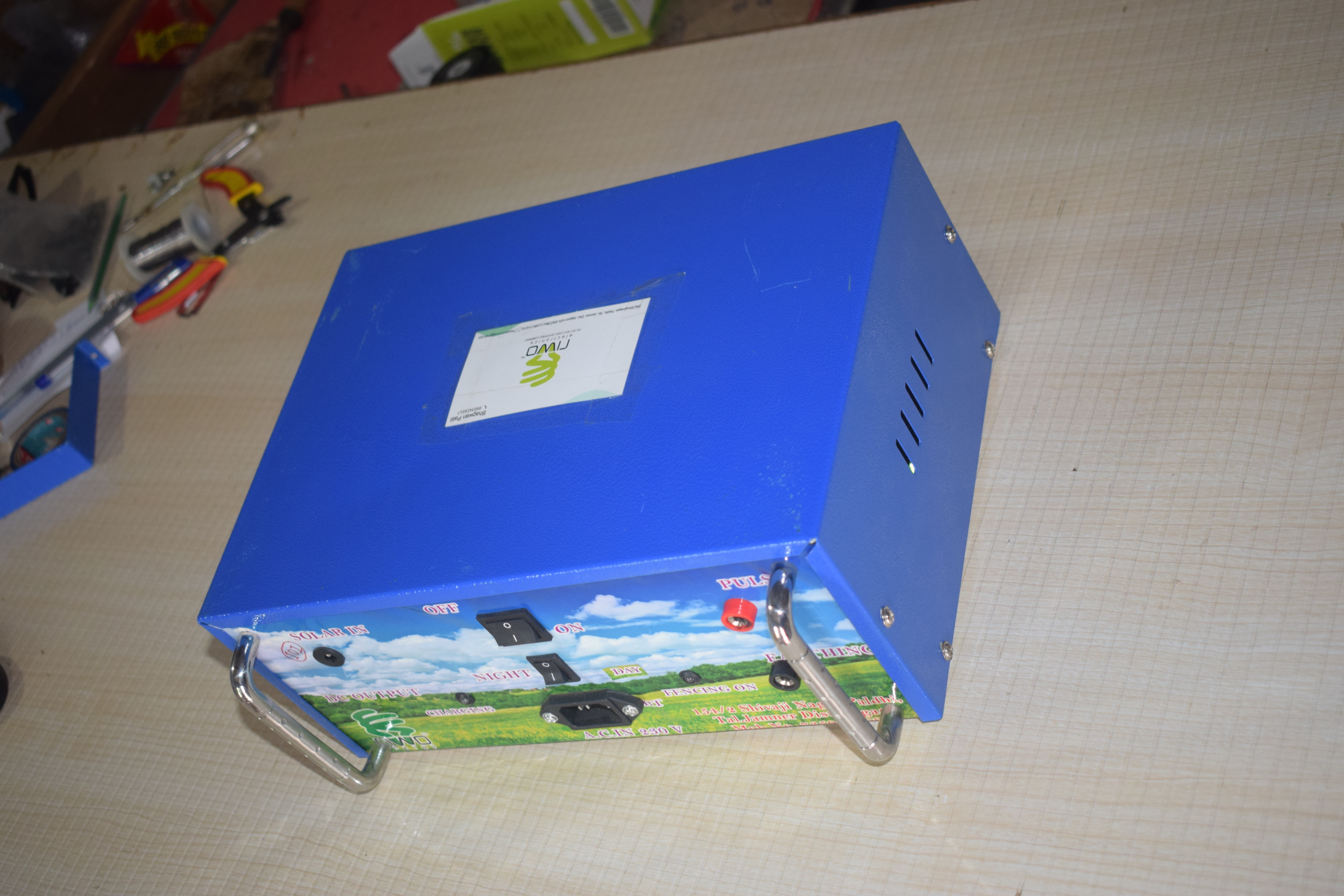 Mini Solar Zatka Machine