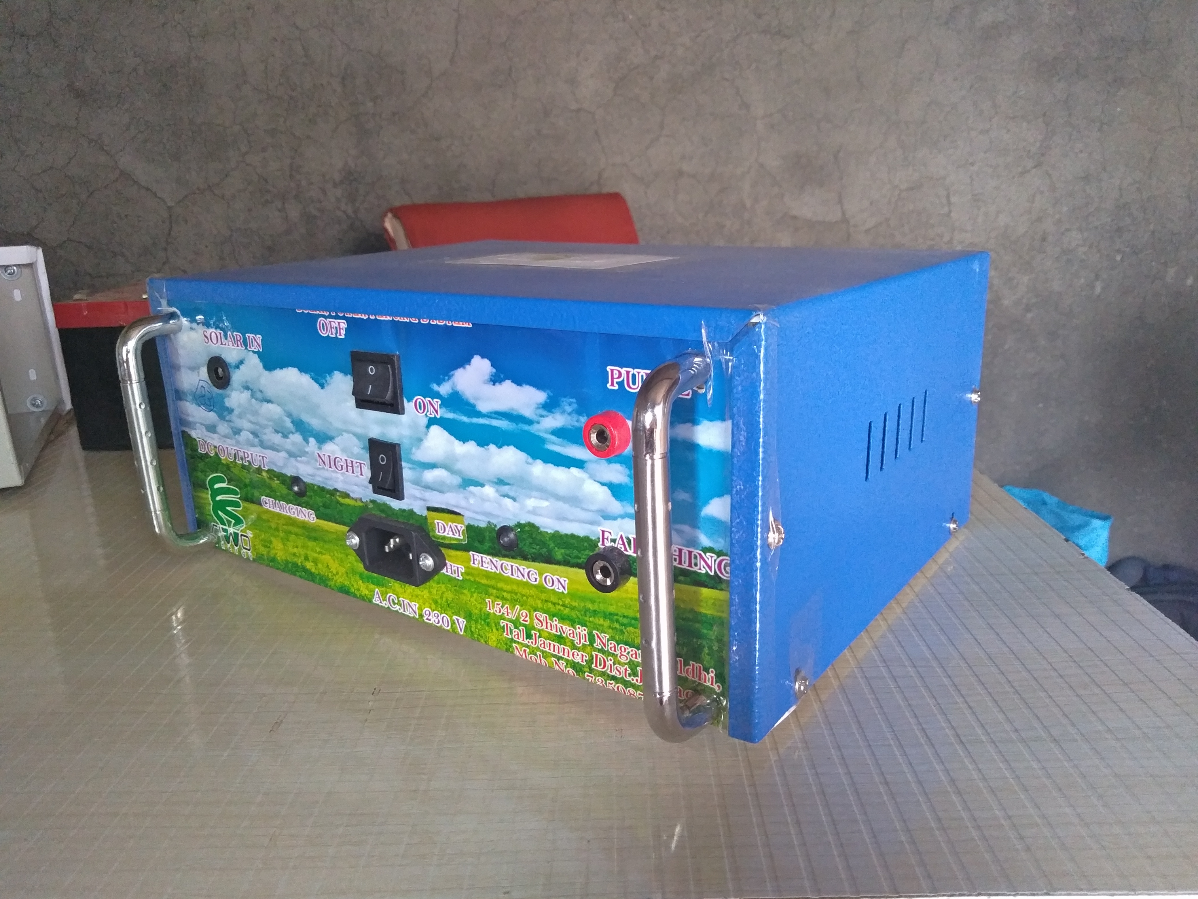 Mini Solar Zatka Machine