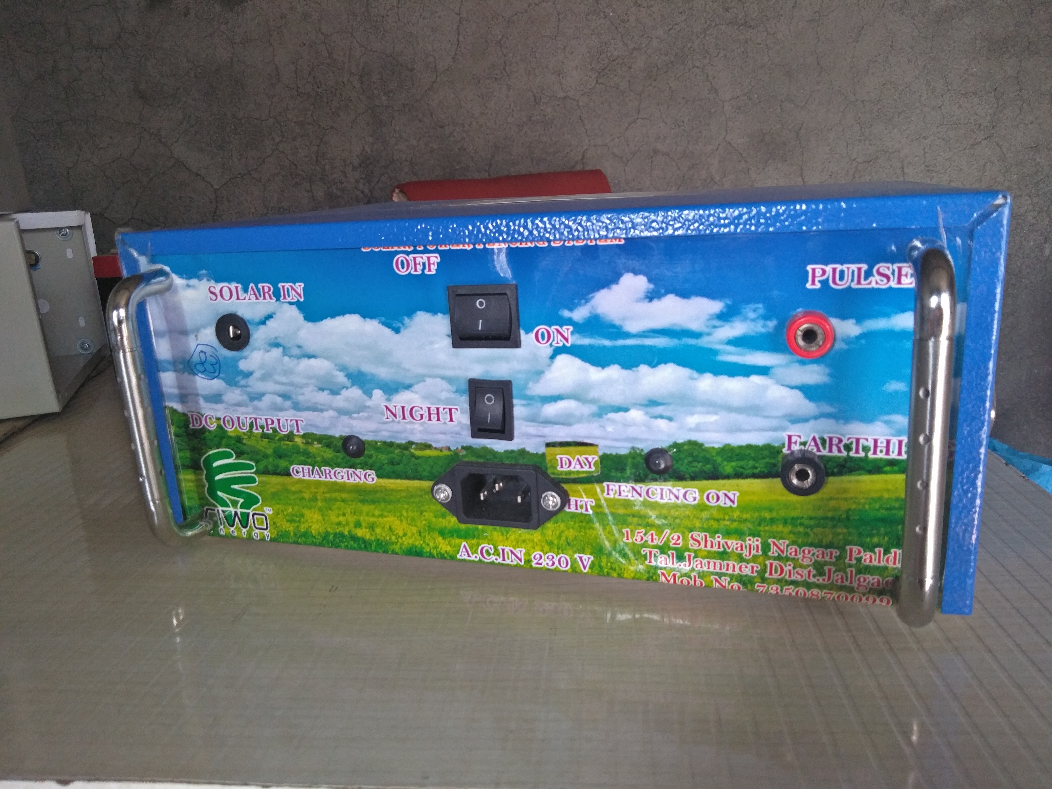 Mini Solar Zatka Machine
