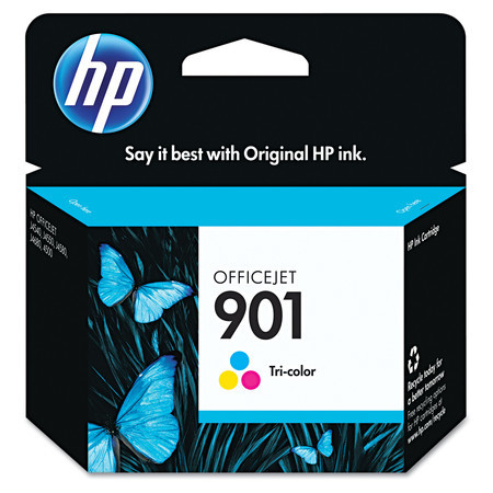 HP 901 रंगीन इंक कार्ट्रिज (CC656AA)