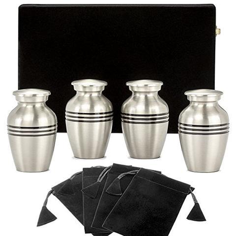 Pewter Cremation Keepsake Urn