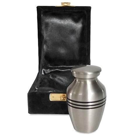 Pewter Cremation Keepsake Urn