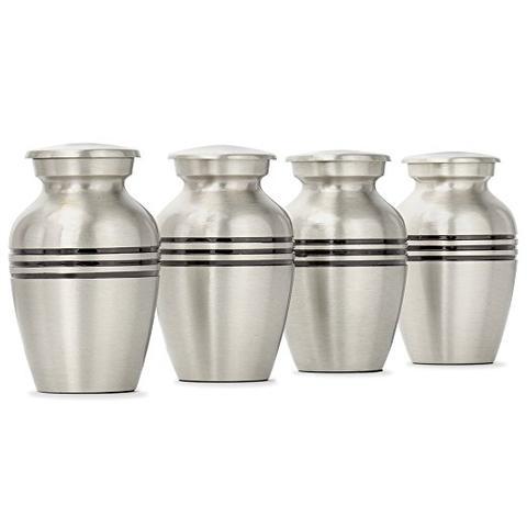 Pewter Cremation Keepsake Urn