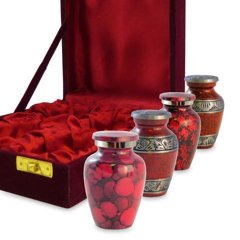 Keepsake Urn For Ashes / Brass Keepsake Urn