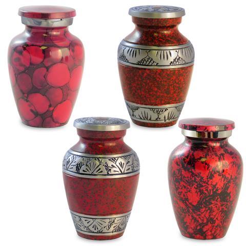Keepsake Urn For Ashes / Brass Keepsake Urn