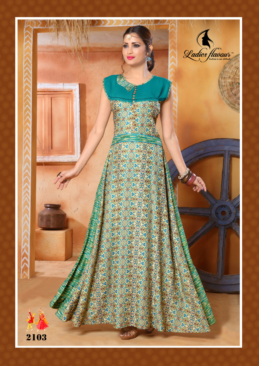 Rayon Navratri Special Designer Kurtis