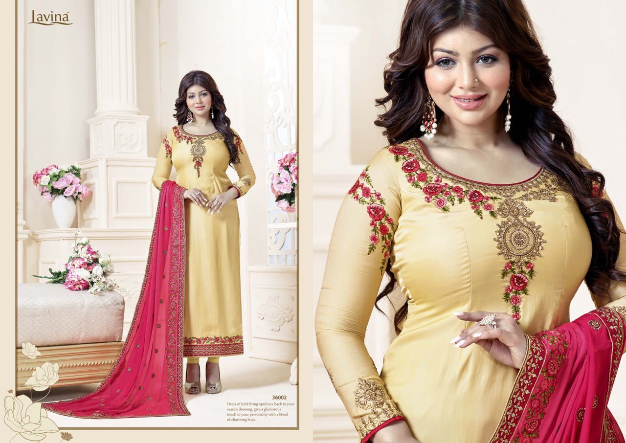 Pink Embroidered Ladies Suits