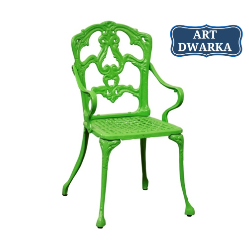 Minto Cast Iron Chair - Brand Name: Dwarka