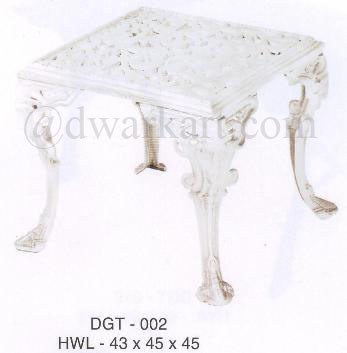 French Antique Cast Iron Garden Table No Assembly Required