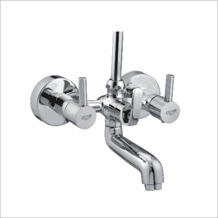 बेंड पाइप के साथ ब्रास वॉल मिक्सर टेलीफ़ोनिक