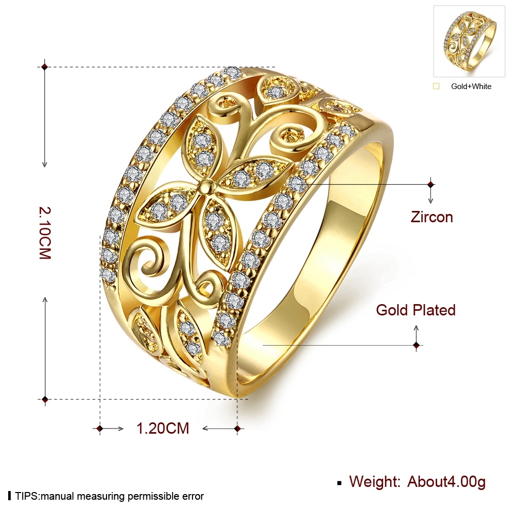 Lower Band Golden Ring Gender: Women