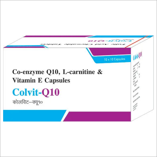 Colvit-Q10 Tablets - Ingredients: Co-Enzyme Q10 30 Mg